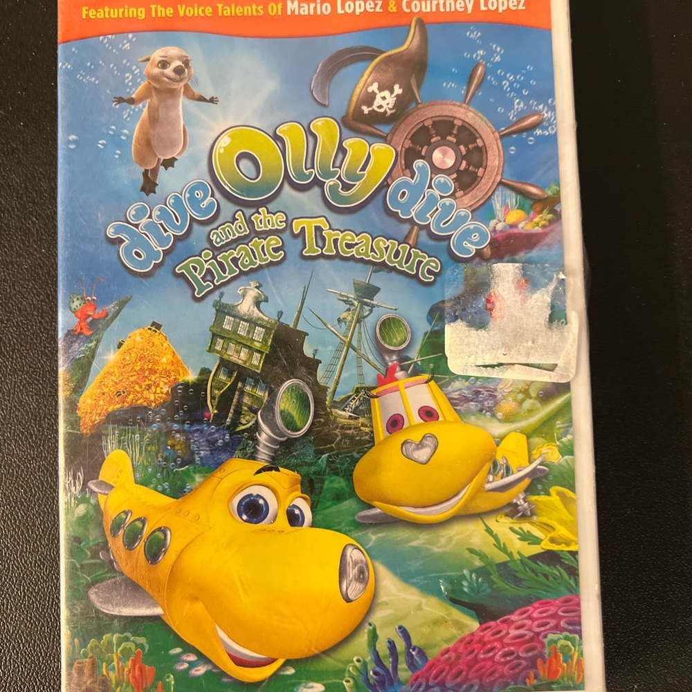 Dive Olly Dive and the Pirate Treasure (DVD, 2015) New Sealed